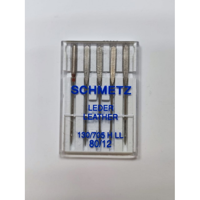 Schmetz иглы для кожи 80, 5 шт
