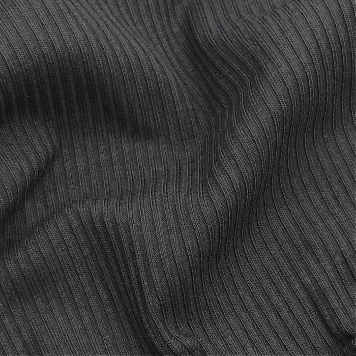 Трикотаж-лапша "Черный модал" Трикотаж-лапша "Черный модал"